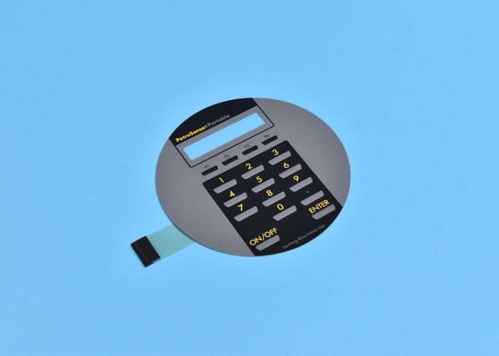 Rounded Metal Dome Membrane Switch With Multi Keys Embossing Tactile Button