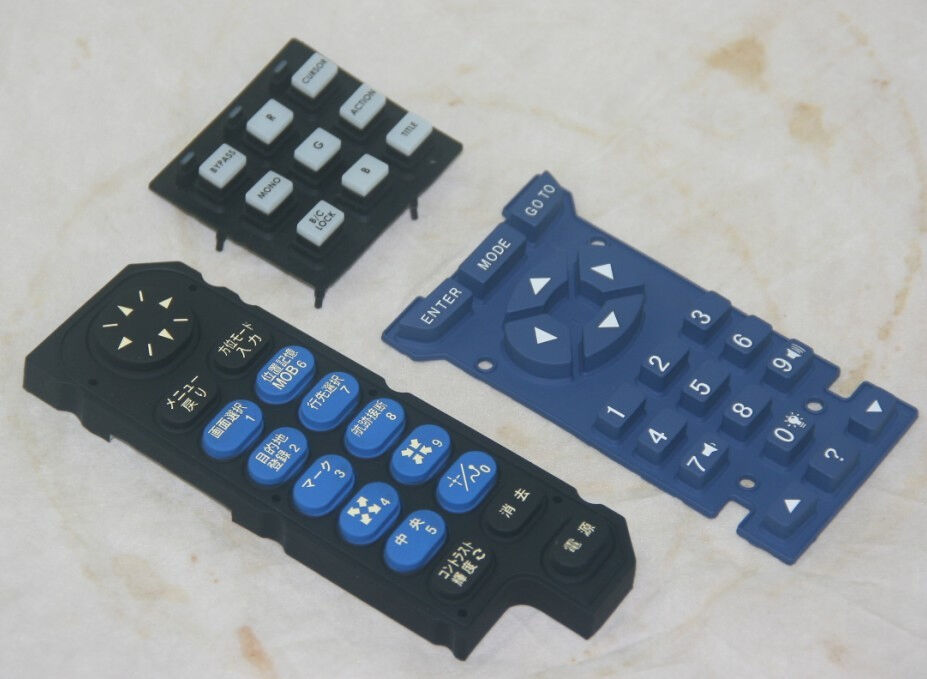 High Reliability Silicone Rubber Button Keypad